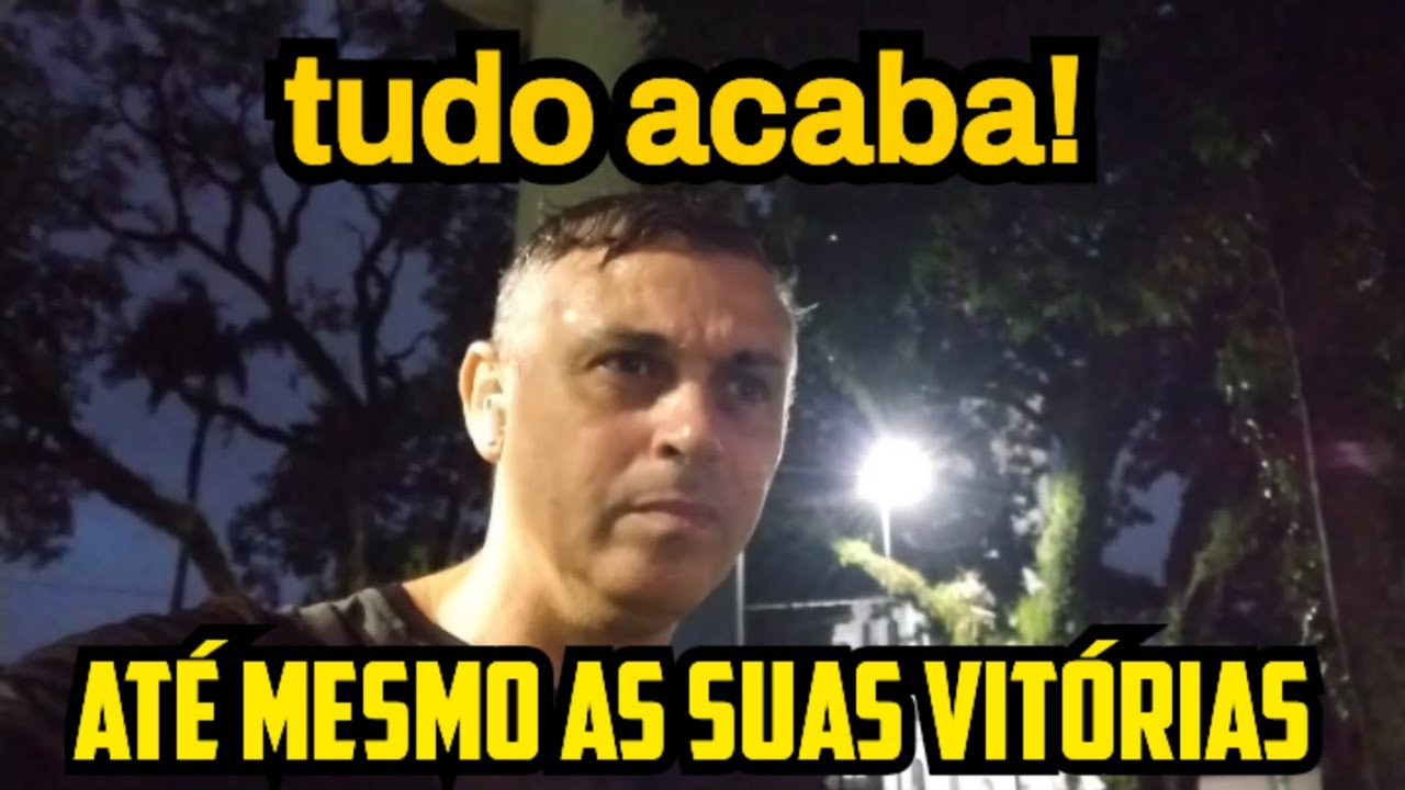 Ninguém vence o mundo realmente, todos iremos partir sem levar nada.