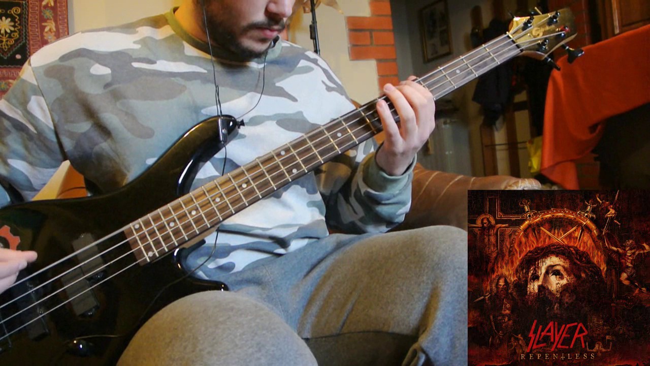 Slayer - Repentless ( Bass Cover )
