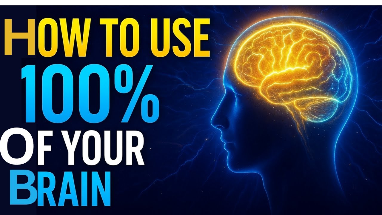 How to Use 100 Percent of Your Brain (10 Brain Boosts in 10 Minutes)