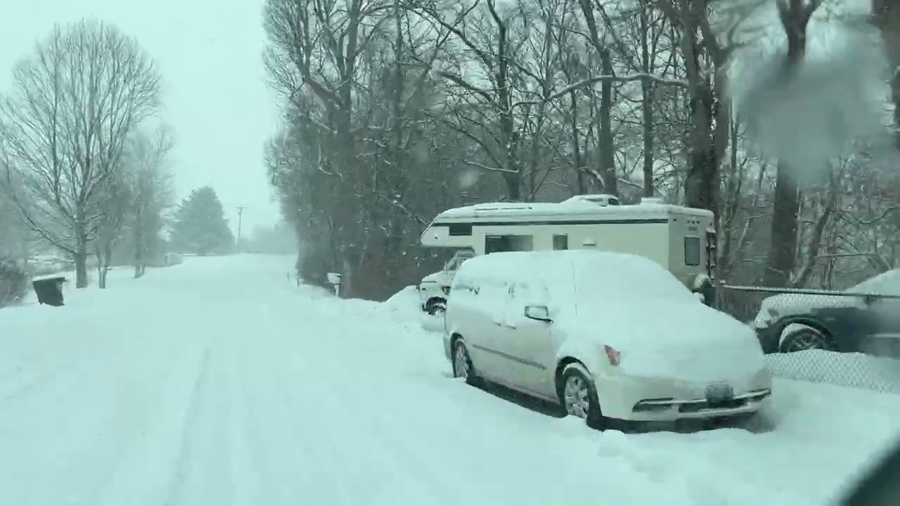 Riding Through The Snow