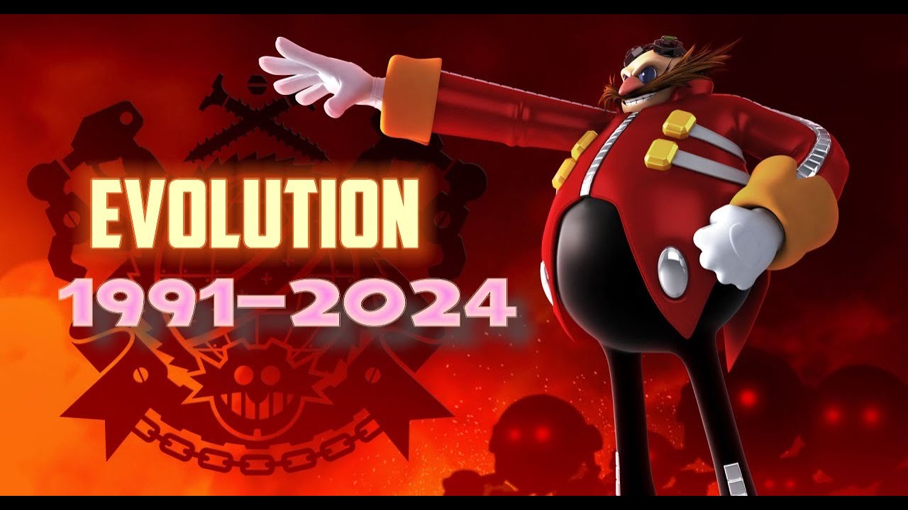 Доктор Эггман - Эволюция персонажей серии игр Sonic The Hedgehog