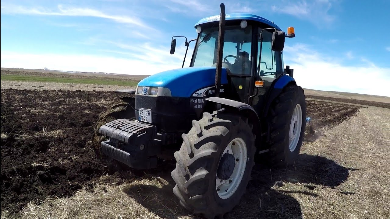AVRUPA MODELİ NEWHOLLAND TD95D & NADASTA!