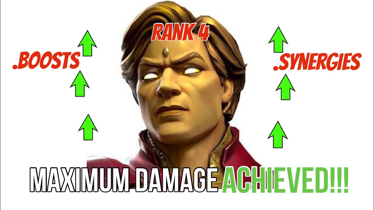 Adam warlock MAXIMUM damage showcase!!