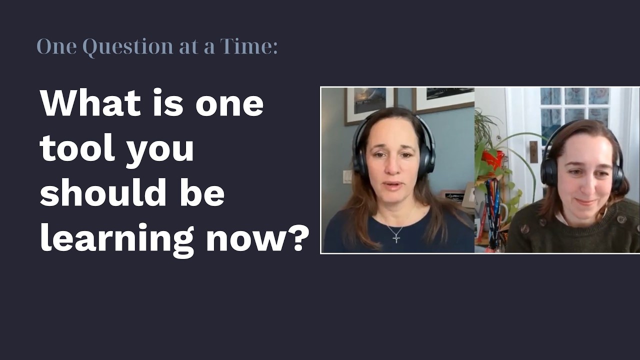 What is one tool you should be learning now?