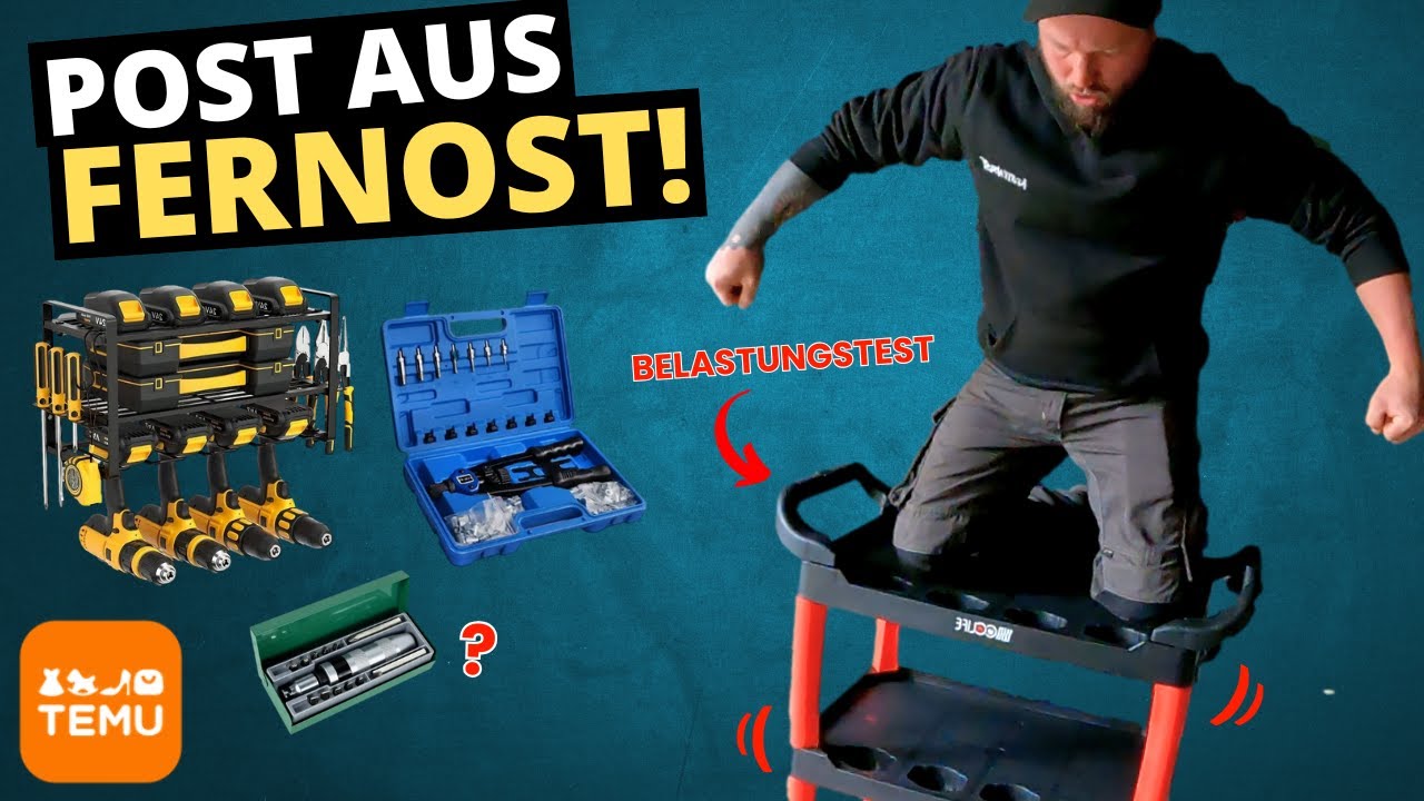 Neue TEMU Werkstatt-Produkte 