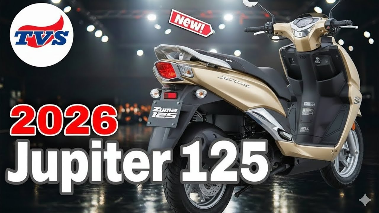 2026 TVS Jupiter 125 w końcu ujawniony &mdash; co nowego w tym roku?