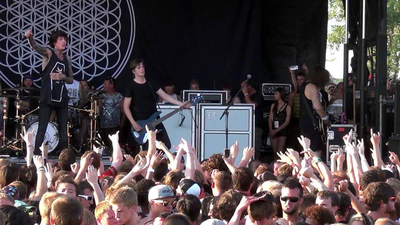 Bring Me The Horizon - Full Set Live at Warped Tour Chicago 2013