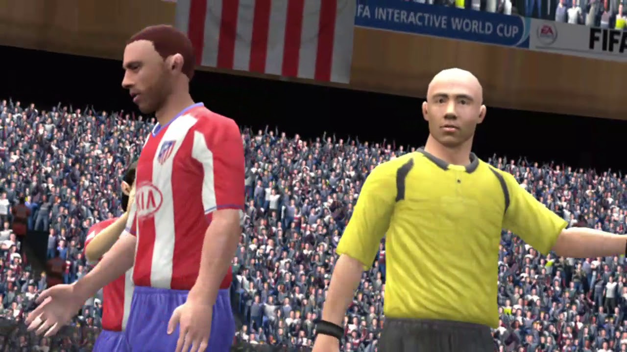 FIFA 08 Atlético Madrid vs Chelsea F.C. World Class Difficulty Gameplay