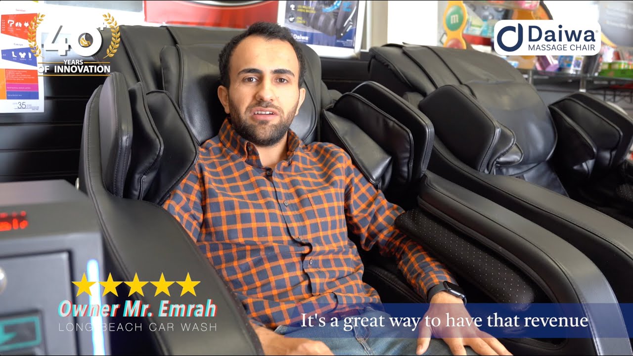Daiwa Massage Chair | Vending Chair | Car Wash