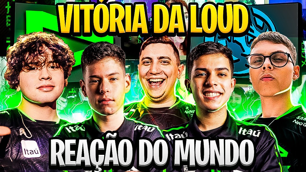 REAÇÃO DO MUNDO A VITÓRIA DA LOUD CONTRA A LEVIATÃ!