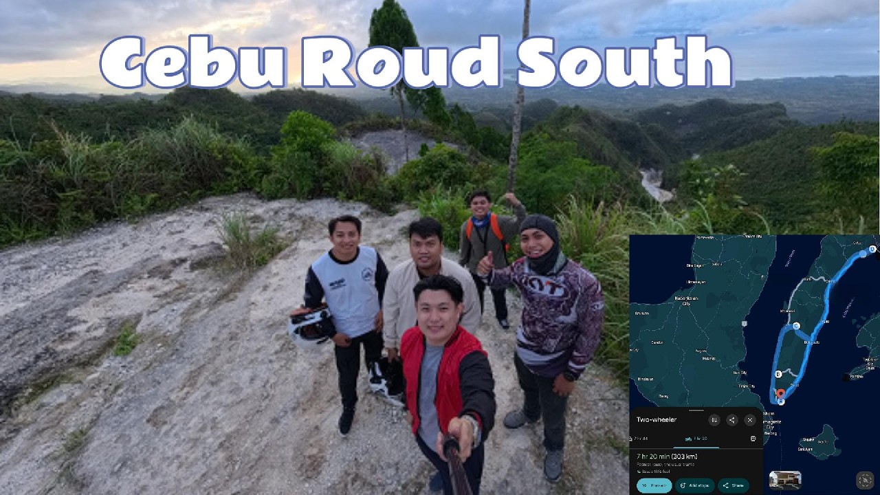 Cebu South Loop Motorcycle Ride | Yamaha Fazzio 125 | Badian Highlands Incident | 2026