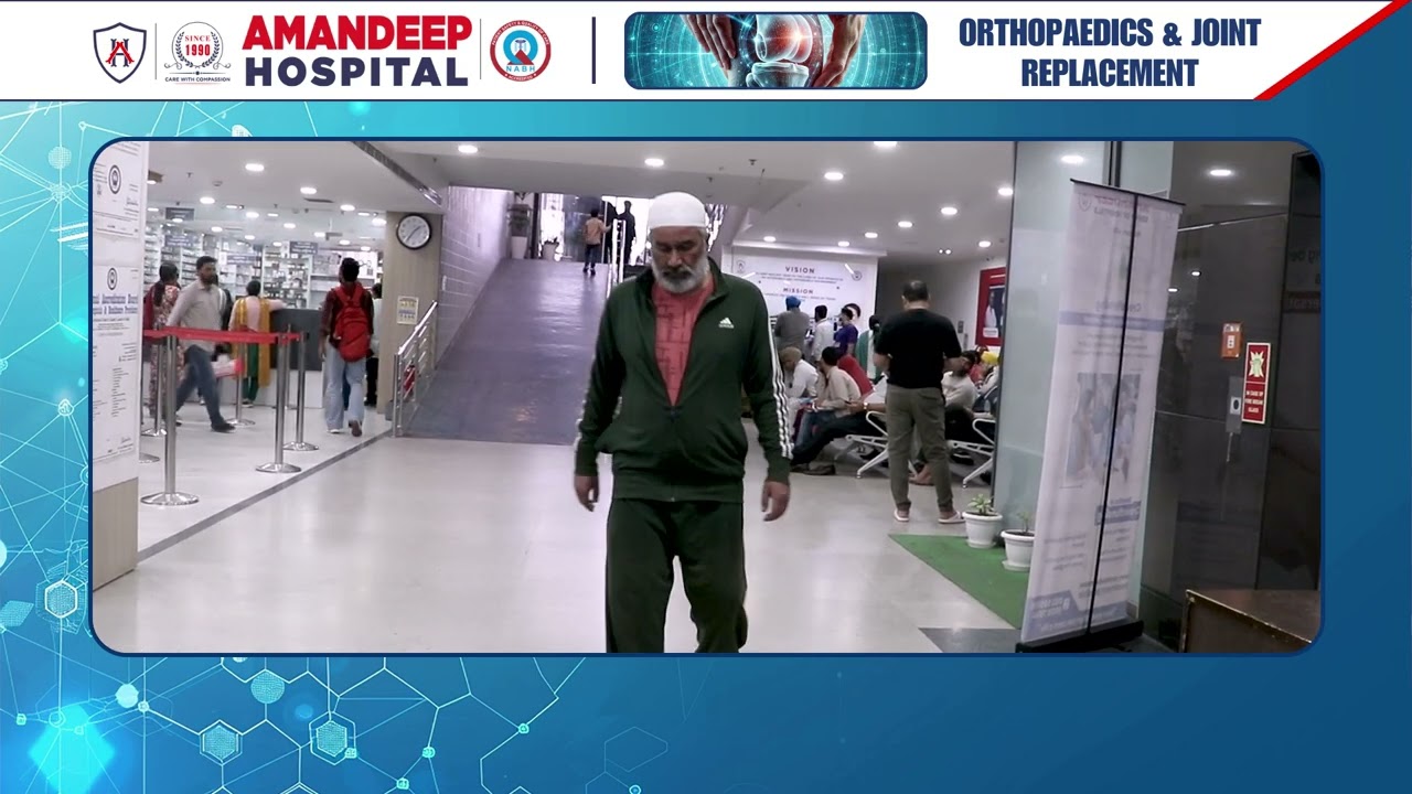Mubarak Ahmad&rsquo;s Inspiring Journey to Recovery: Total Hip Replacement Success | Dr. Avtar Singh