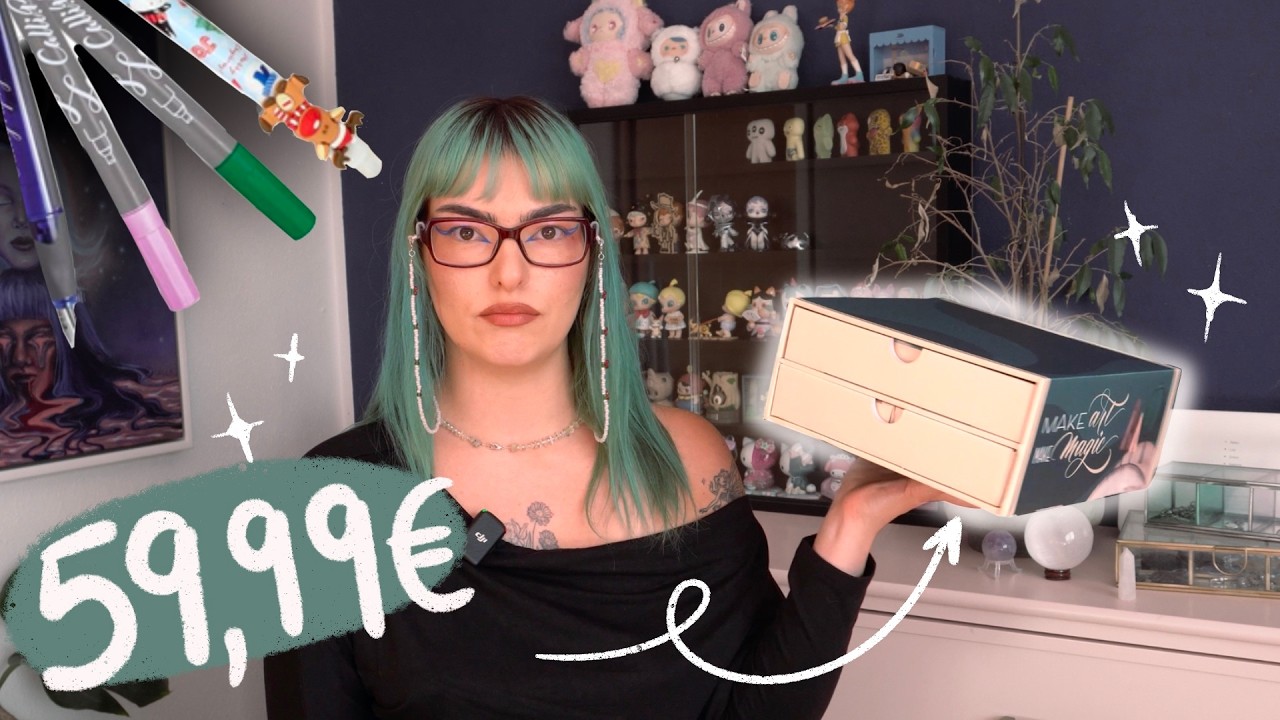Künstlerin testet einen Lettering Adventskalender 🖋 Naja..