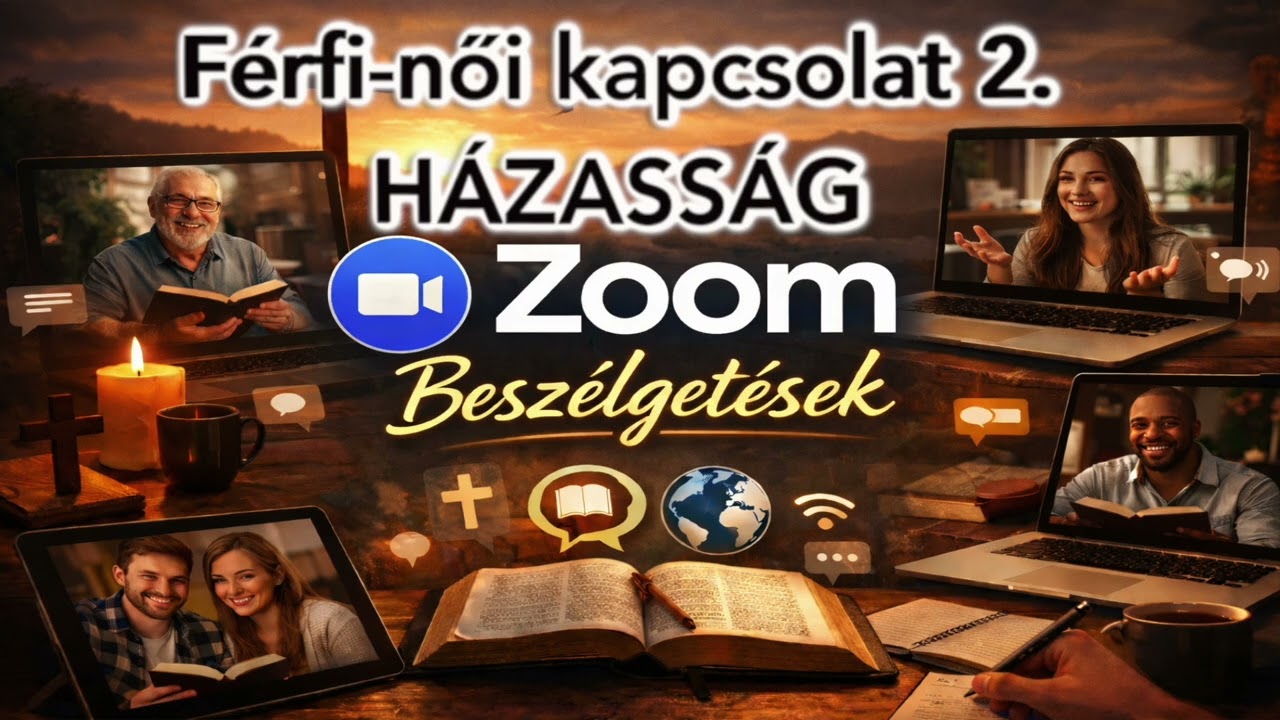 Házasság - Férfi-női kapcsolat 2.  - Zoom Beszélgetés - Többen