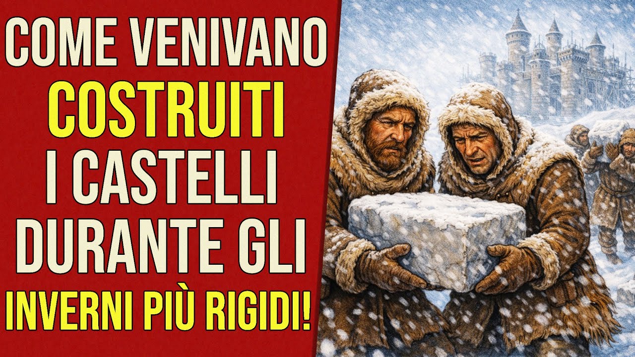 Come venivano costruiti i castelli durante gli inverni più rigidi?