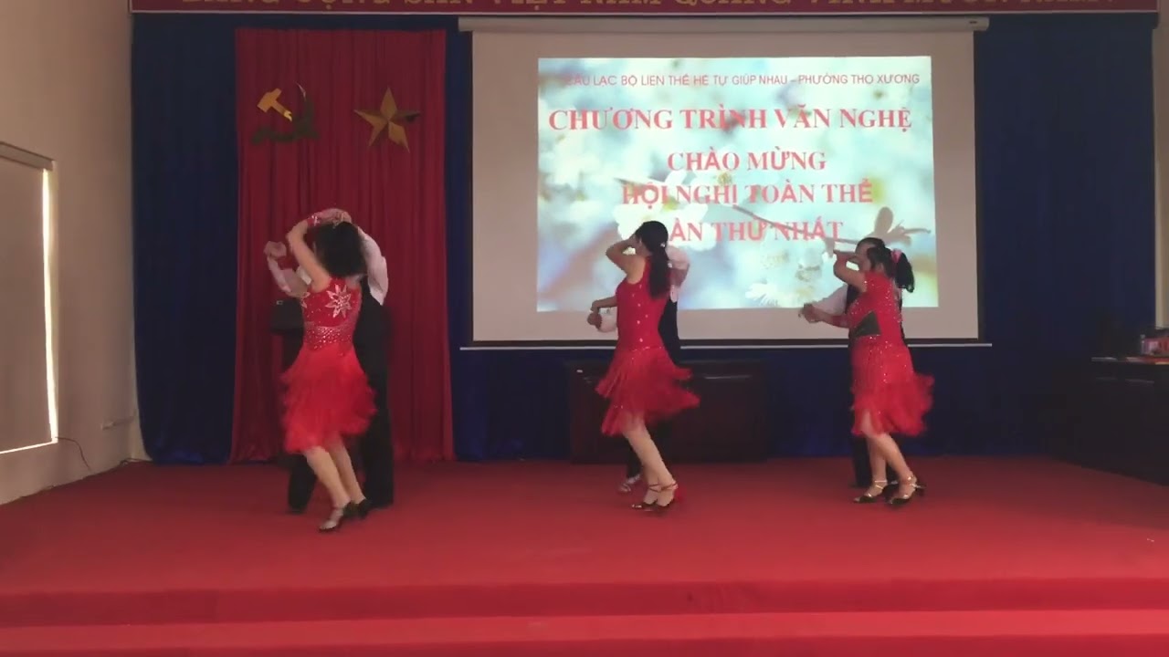 Khiêu vũ phường thọ xương khiêu vũ Chachacha nền nhạc Đấy nước trọn niềm vui