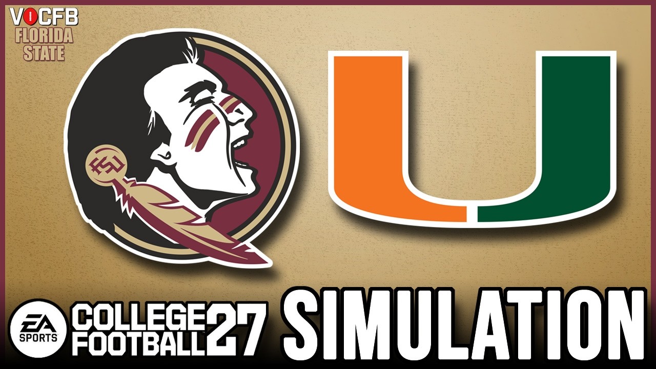 Florida State Week 7 Simulation vs Miami (College Football 27)