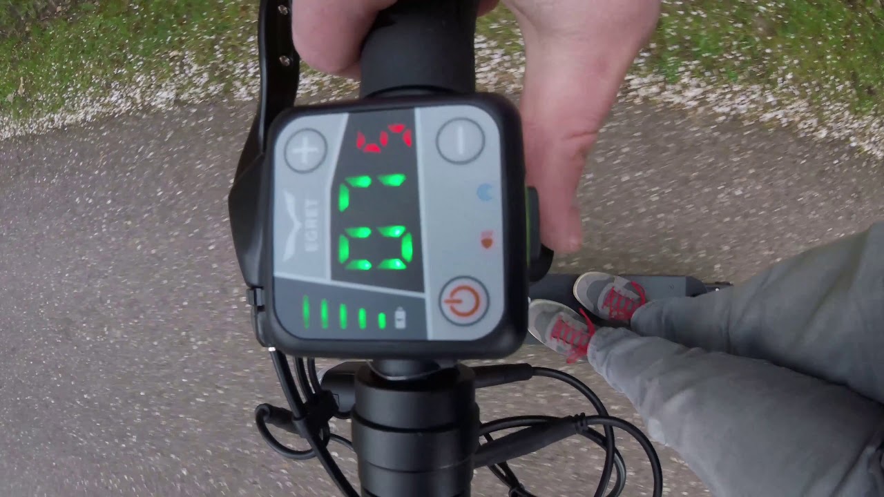 E-Scooter Egret Ten V3 Berg bis 12% Steigung Test E-Roller Elektroroller