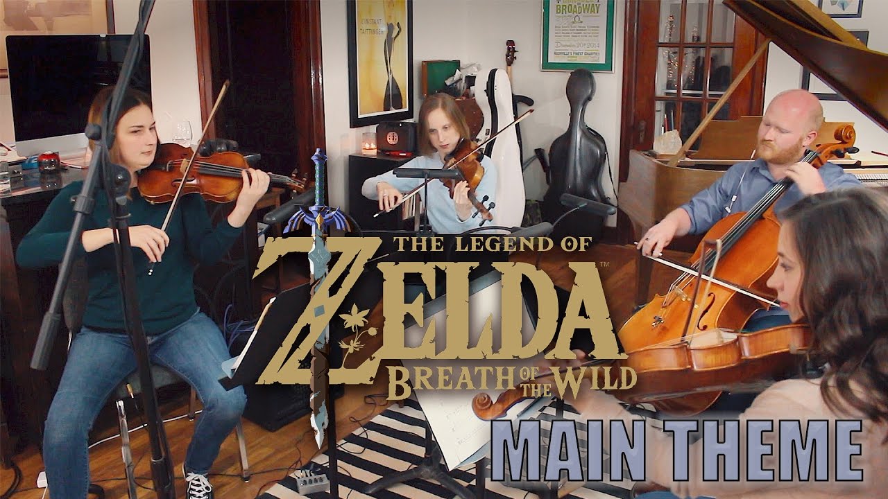 Zelda: Breath of the Wild - Main Theme (String quartet)