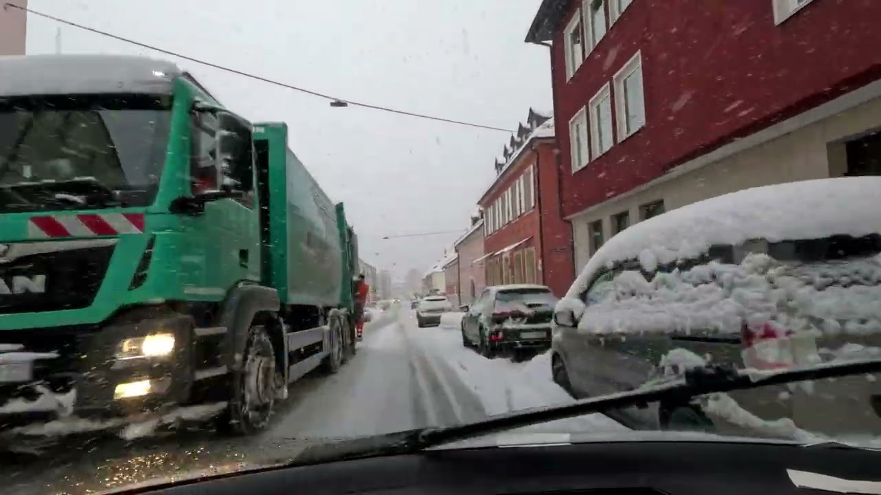 Schneechaos Wunsiedel 29 01 26 Neuschnee Schneesturm Schneegestüber