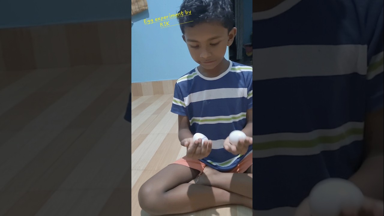 crazy Egg experiment by Rik #science #experiment #crazy #youtube# #mysteryegg #crazyegg#surpriseegg