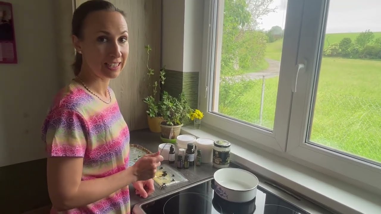 Výroba domácího krému - na tělo i obličej