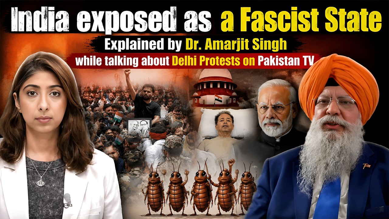 India Exposed as a Fascist State? Dr. Amarjit Singh on Pakistan TV