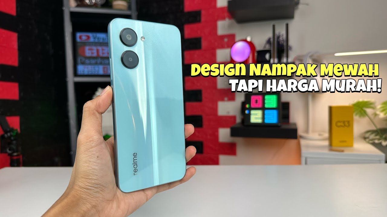 RM559 Dapat Design Mewah Ala iPhone, Kamera 50MP, Bateri Tahan 37 Hari! - REALME C33