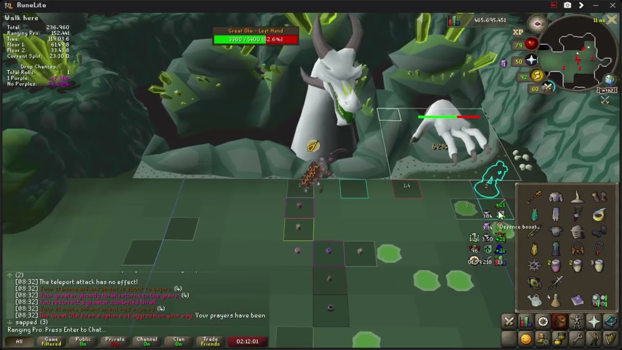 Solo Olm (1+22) [52,49%] Purple Chance