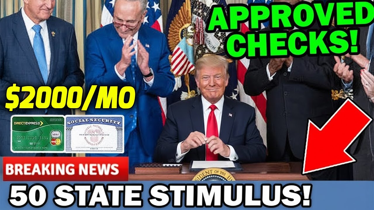 Trump&rsquo;s Order to Send $2,000 Stimulus Checks to American Households From Tariff Dividends
