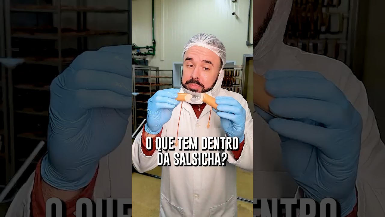 O que tem dentro da salsicha?
