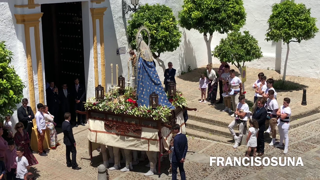 Virgen del Rosario # Corpus Christi Carmona 2018 { Plaza,Santísimo Cristo dé la Sagrada Expiración }