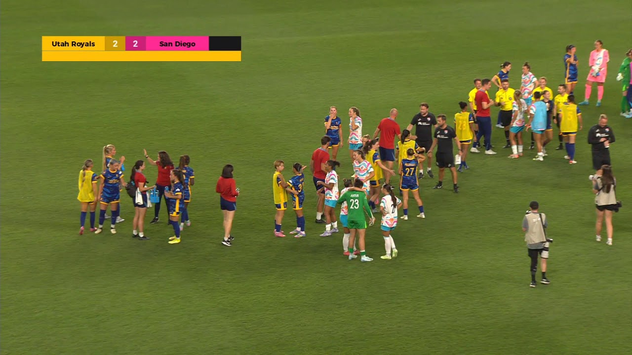 Utah Royals VS San Diego Wave Friendly Livestream