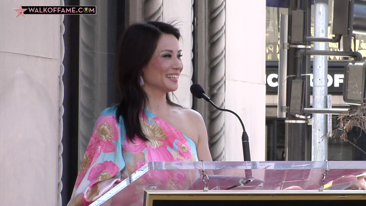 ACTRESS LUCY LIU HONORED WITH HOLLYWOOD WALK OF FAME STAR