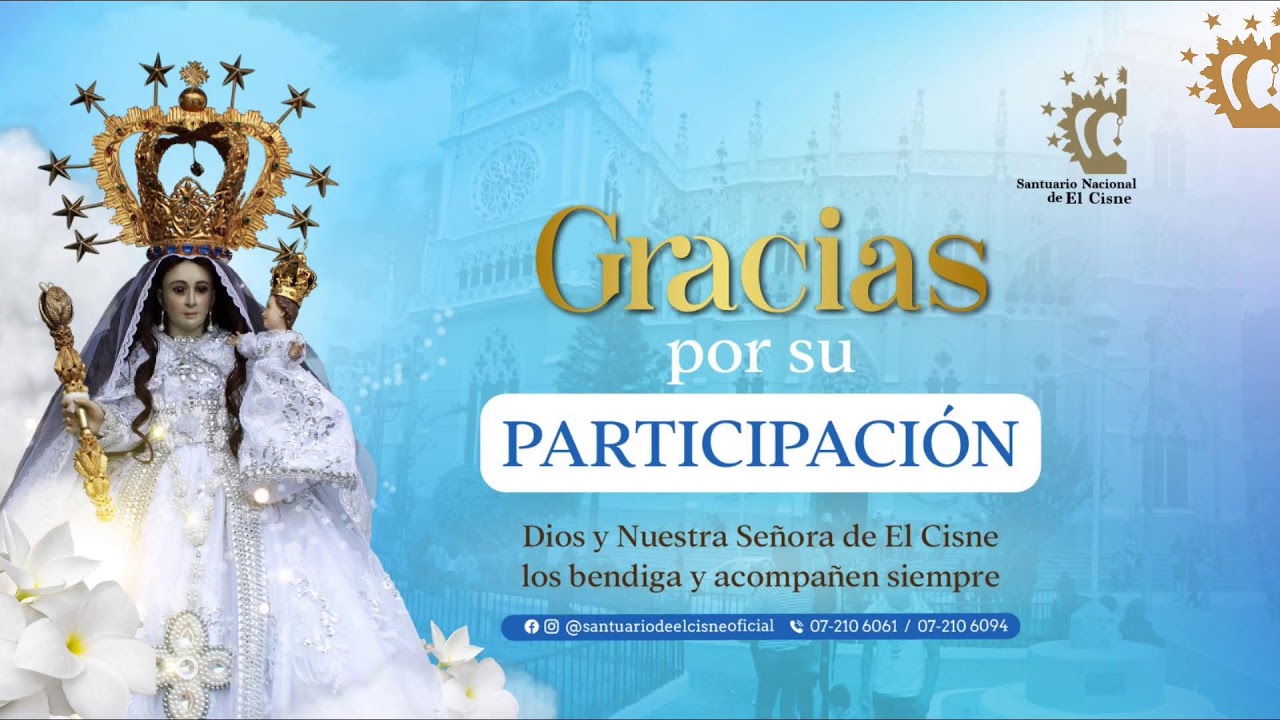 Santa Eucaristía desde el Santuario de El Cisne