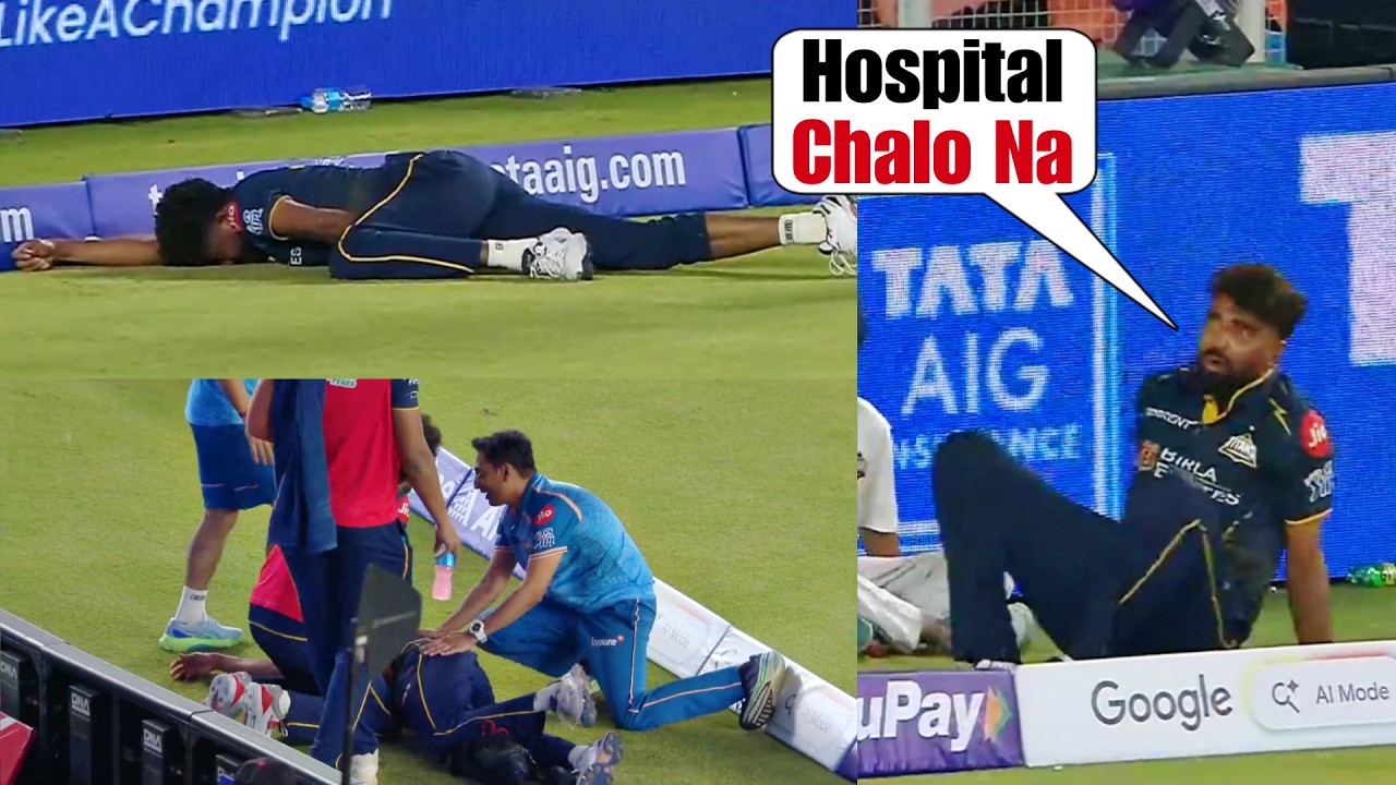 Mohammad Siraj got badly Injured while stopping Vaibhav Sooryavanshi six during GT vs RR IPL 2026