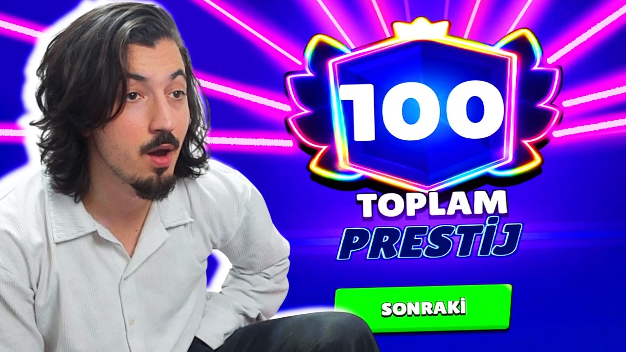 15 GÜNDE 100 PRESTİJ YAPTIM 😲 Brawl Stars