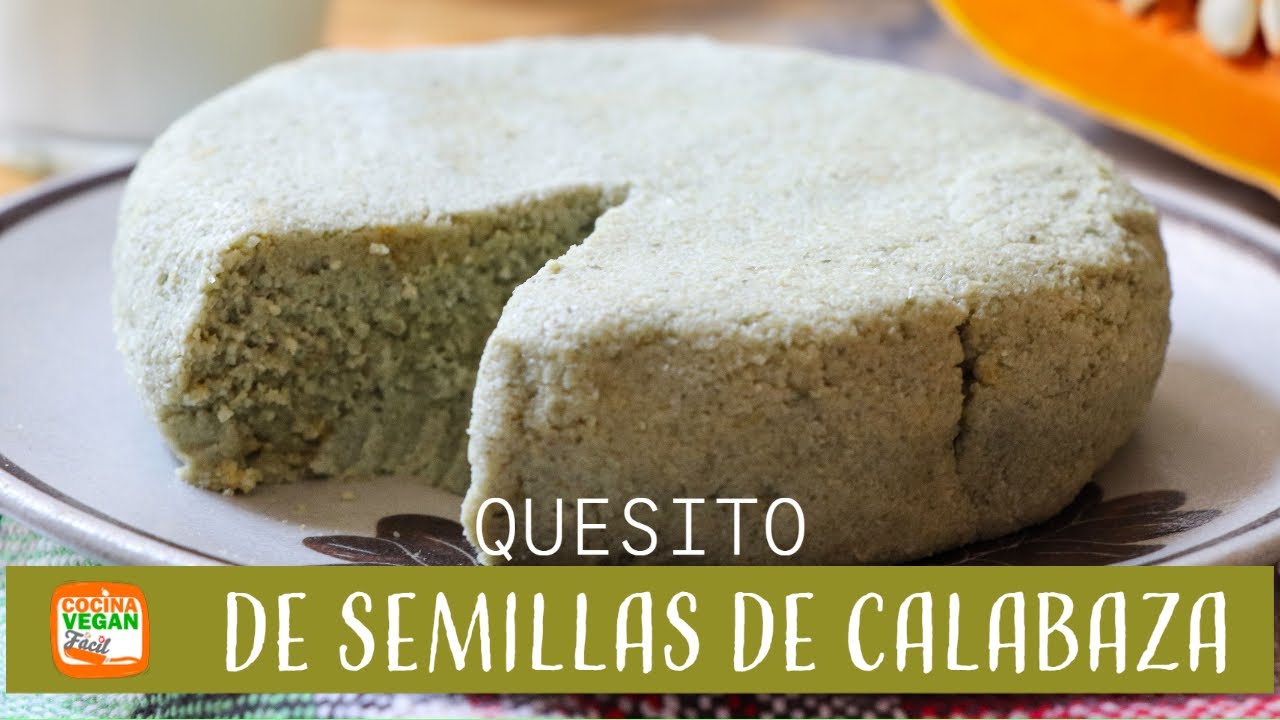 Quesito de semillas de calabaza - Cocina Vegan Fácil