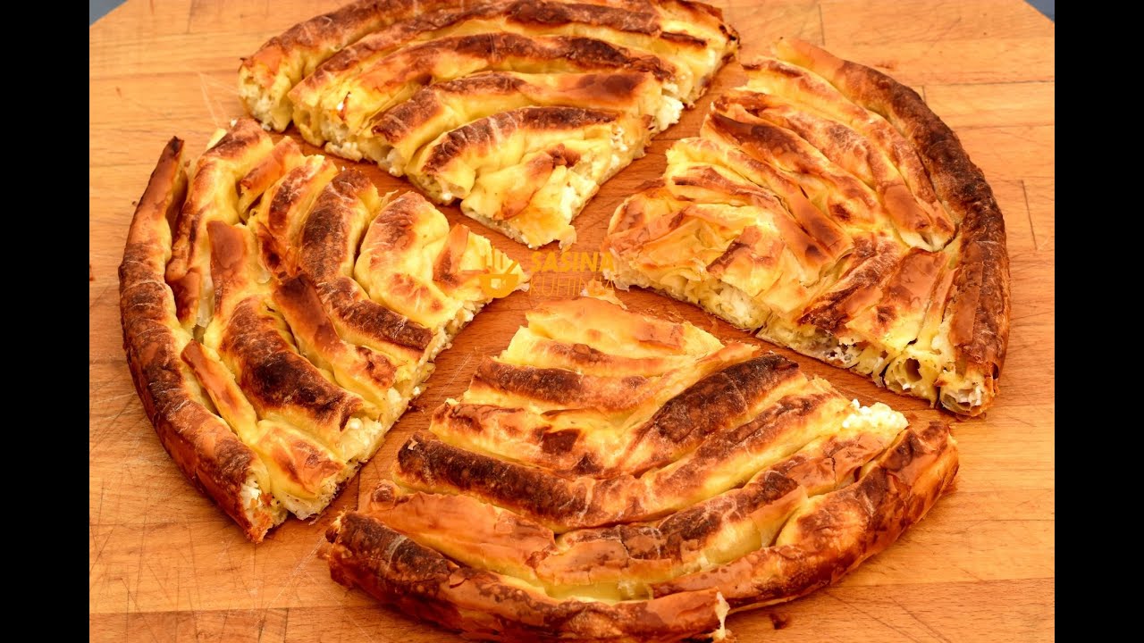 Motana pita od sira s kupovnim korama još brži i jednostavniji recept