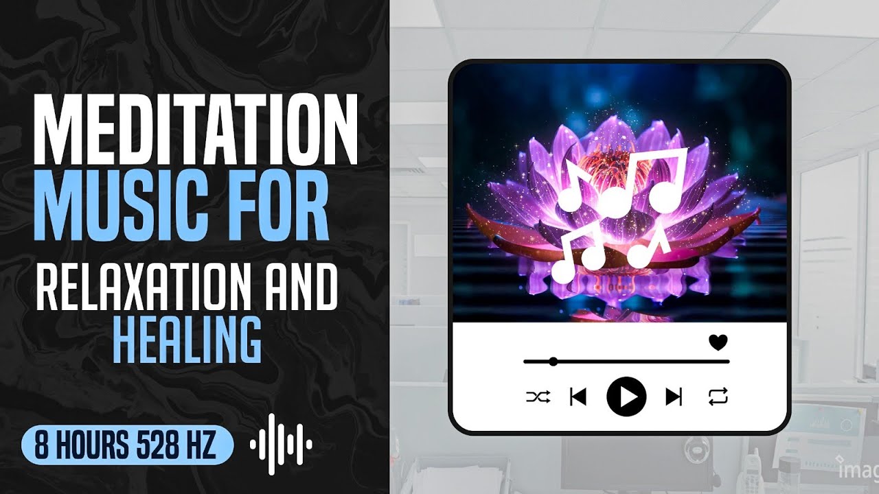 8 Hours 528 Hz Meditation Music For Relaxation and Healing | Rachel Garrett RN