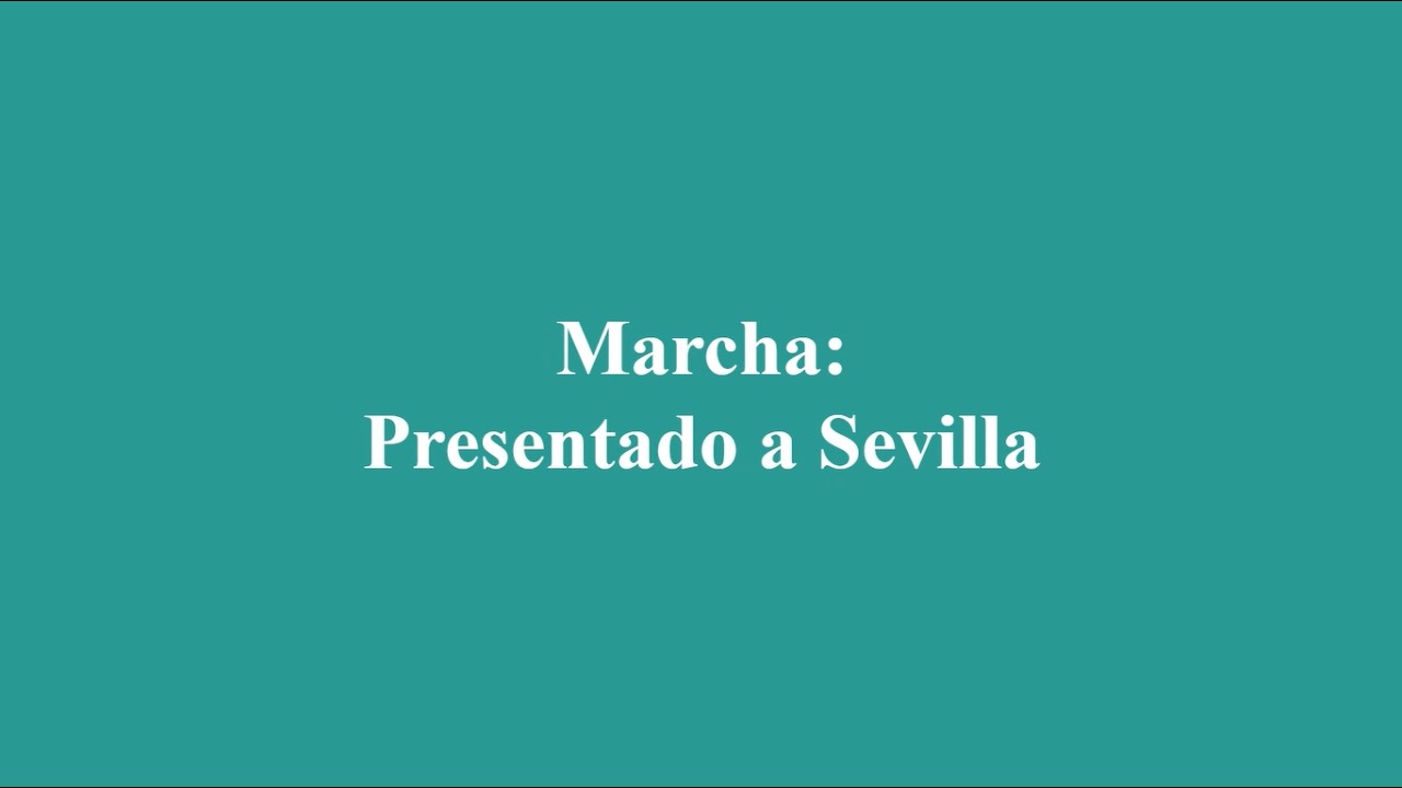 Presentado a Sevilla. Papel de bombo