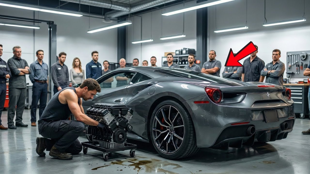 100 Elite-Mechaniker gaben beim McLaren auf — ein einfacher Mechaniker löste alles auf