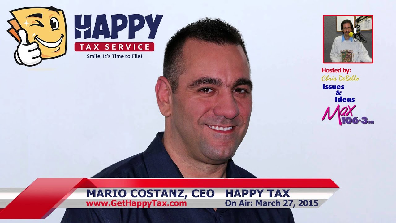 Happy Tax CEO on Issues & Idea Radio : Max 106.3 FM