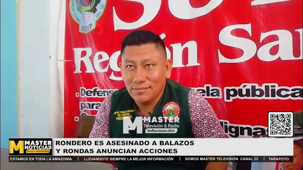 RONDERO ES ASESINADO A BALAZOS Y RONDAS ANUNCIAN ACCIONES