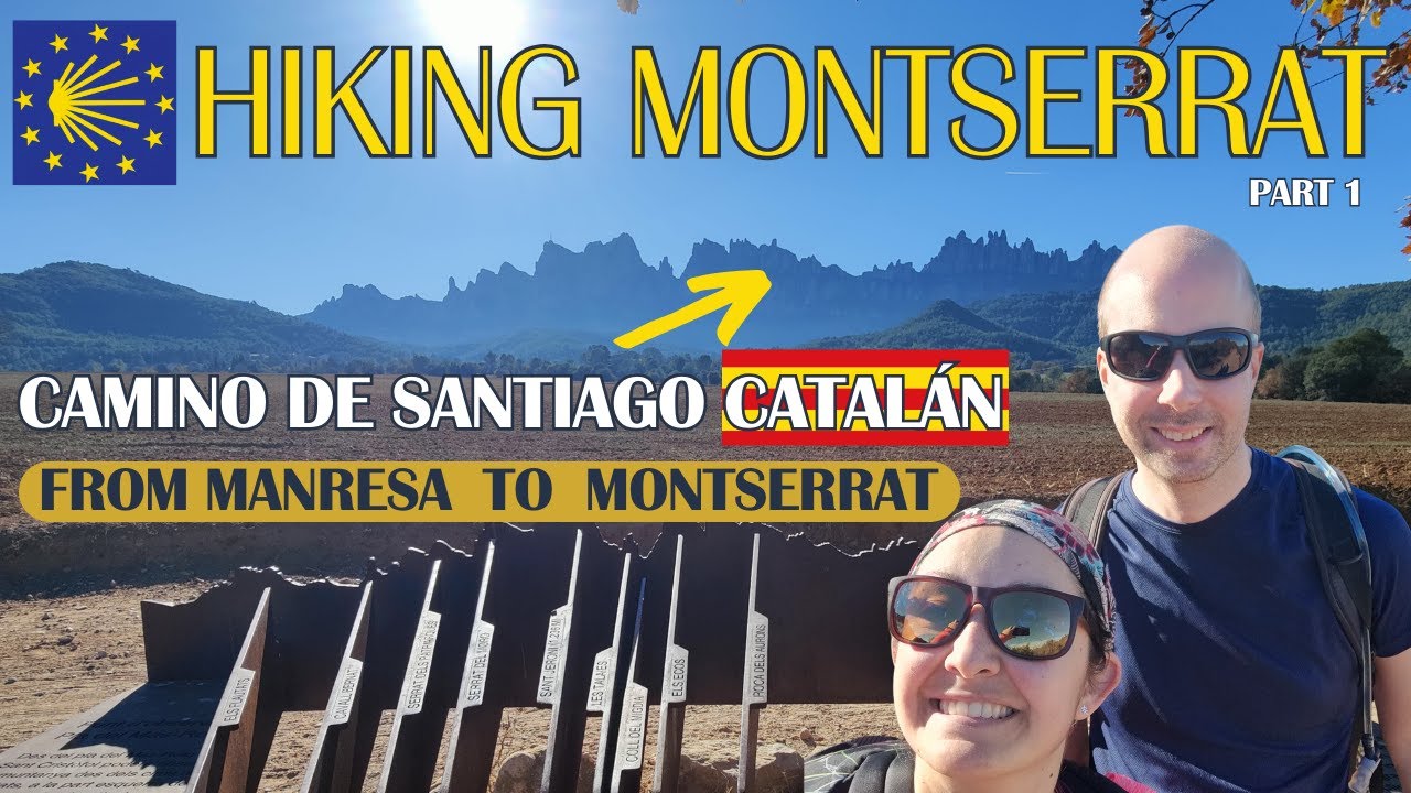 3-Day Montserrat Hike (Part 1) | Manresa to Montserrat via Camino de Santiago #barcelona
