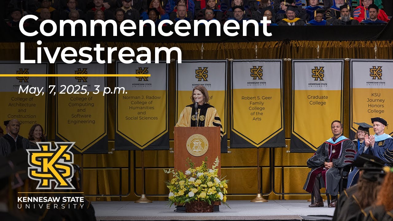 Spring 2025 Commencement - May 7th 2025 at 3:00 pm