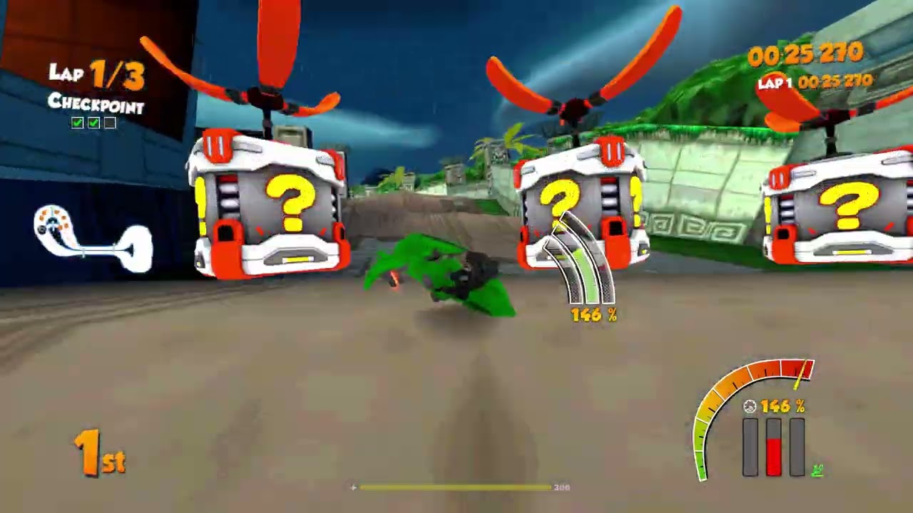 The Karters 2 Turbocharged EX Wumpa Cup with Arbiter (Thel Vadam, Halo)