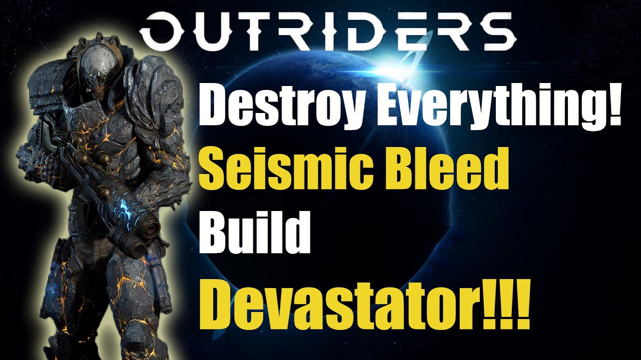 Outriders - Solo Destroyer Devastator Colosseum CT-15 Easy Clear | Best Seismic Bleeder Devastator