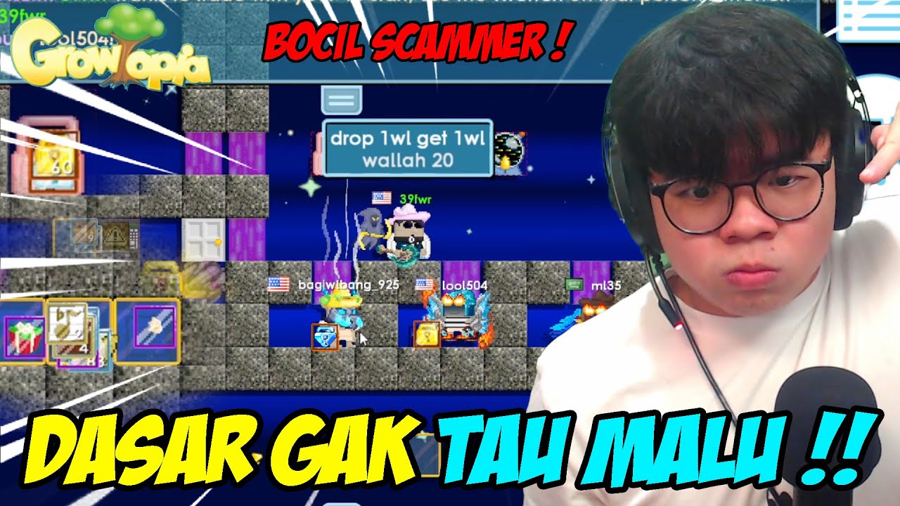 WAKTUNYA BALAS DENDAM KE SCAMMER ARAB INI !!! - Growtopia Indonesia