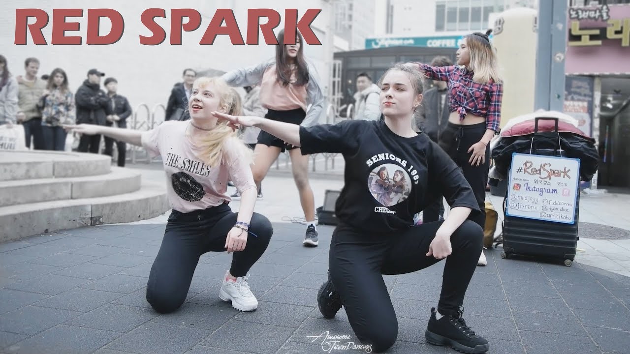 RED SPARK | Bang Bang Bang 뱅뱅뱅 Big Bang 빅뱅 Dance Cover @ Hongdae Street | Filmed by lEtudel